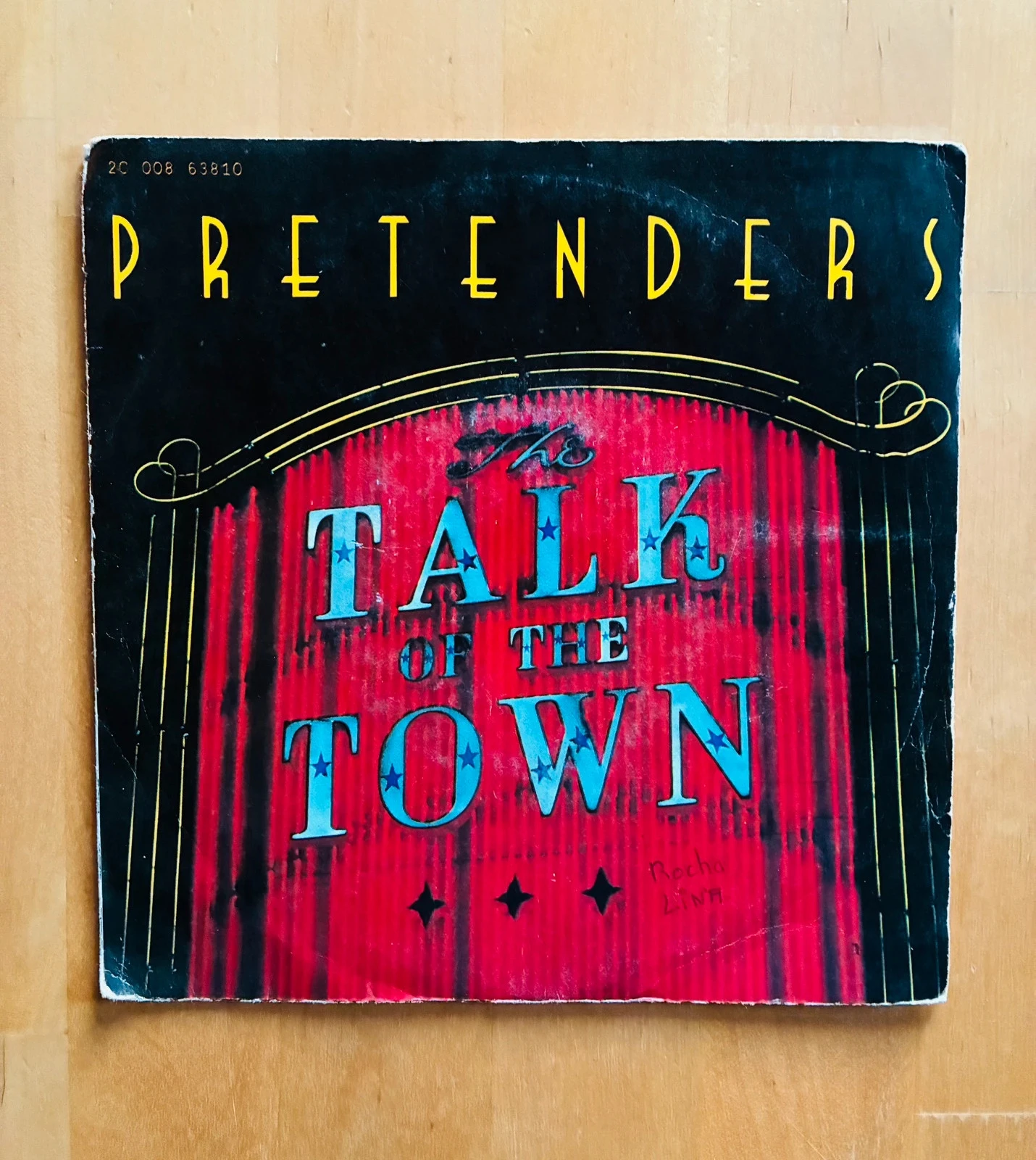 Disque vinyle 45T The Pretenders Talk of the Town.